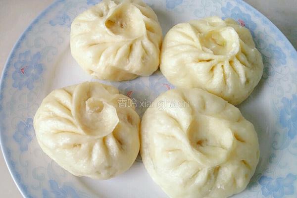 甘蓝青椒馅包的做法图解10