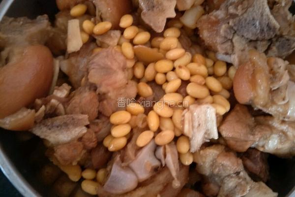 黄豆焖猪蹄的做法图解5