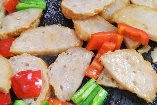 辣椒炒肉卷的做法图解4