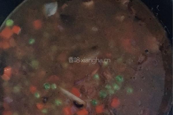 家常腊肠焖饭的做法图解14