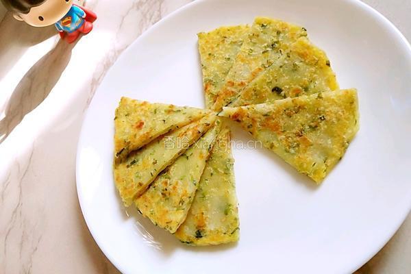 宝宝辅食之香菜土豆饼的做法图解14