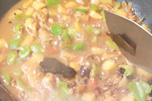 土豆炒鸡肉的做法图解16