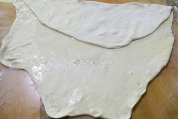 蒜苗发面千层饼的做法图解6