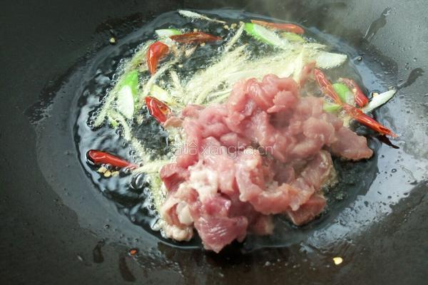 香辣榨菜炒肉丝的做法图解6