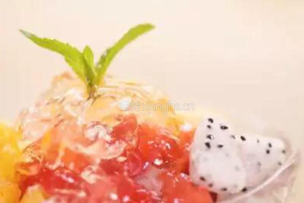 石花膏||一道夏天必吃的高颜值果冻的做法图解6