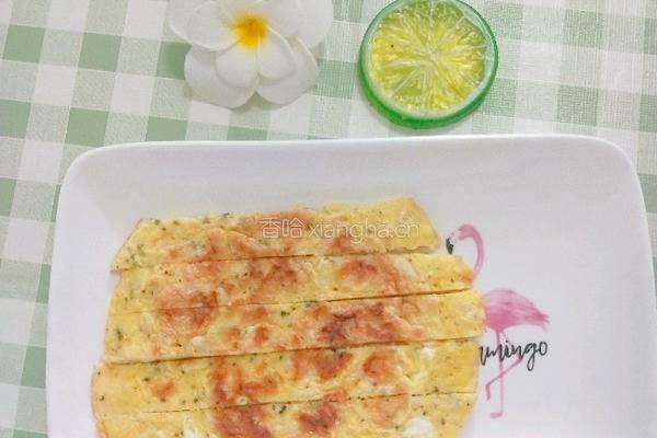 宝宝辅食虾皮蛋卷棒棒糖的做法图解7