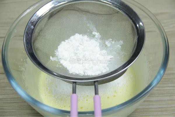 蛋黄溶豆的做法图解4
