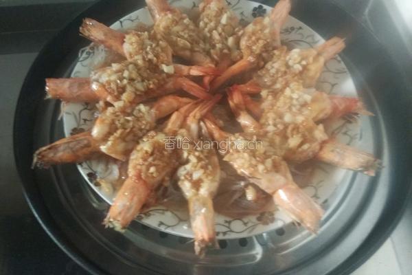 蒜蓉粉丝虾的做法图解14