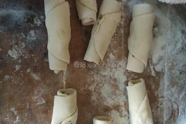 油葱饼和发面饼的做法图解10