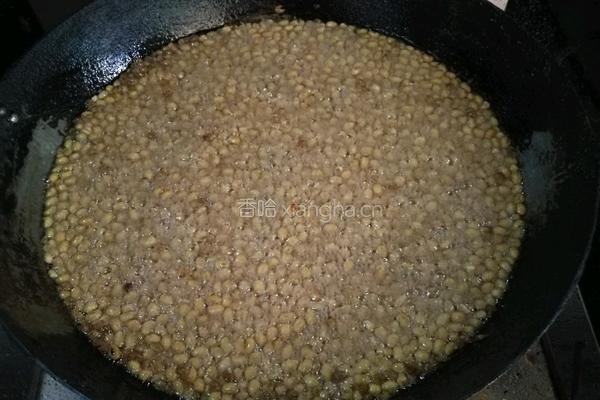炸黄豆的做法图解4