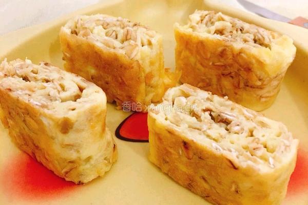 燕麦蛋卷的做法图解7