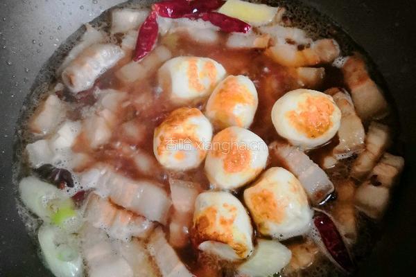 红绕肉虎皮蛋的做法图解7