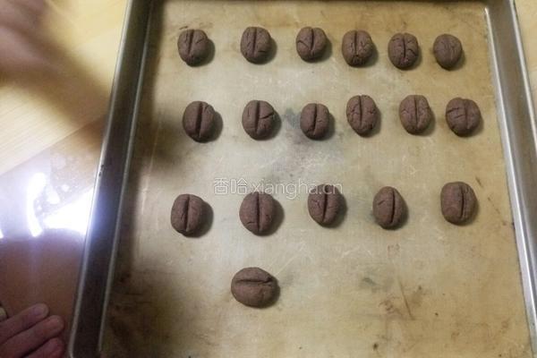 香酥咖啡豆饼干的做法图解9
