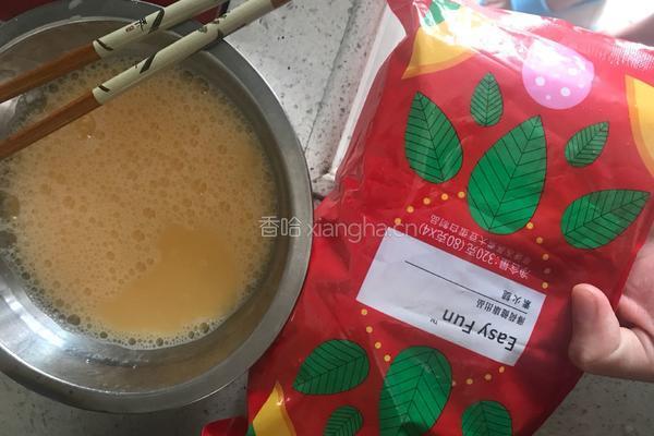 素火腿蒸蛋的做法图解1