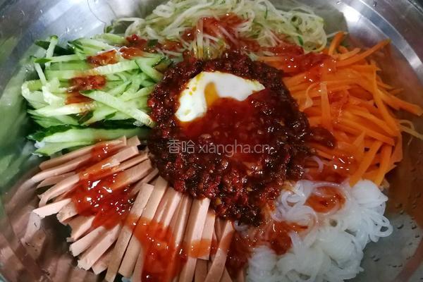 韩式拌饭的做法图解4