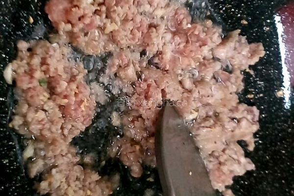 豆芽炒肉末的做法图解7