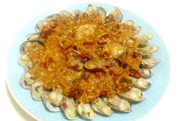 蒜蓉花蛤的做法图解9