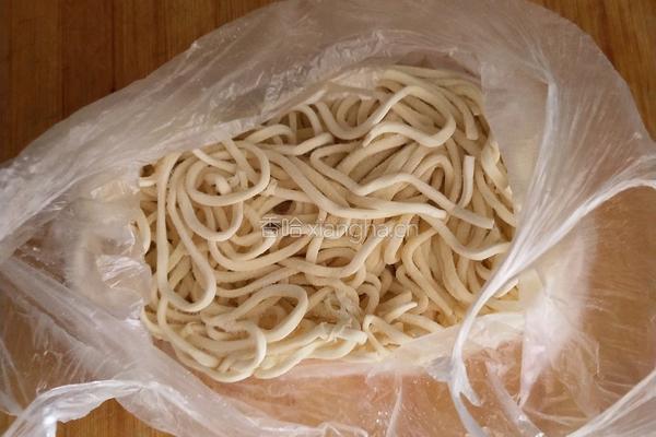豆角焖面的做法图解3