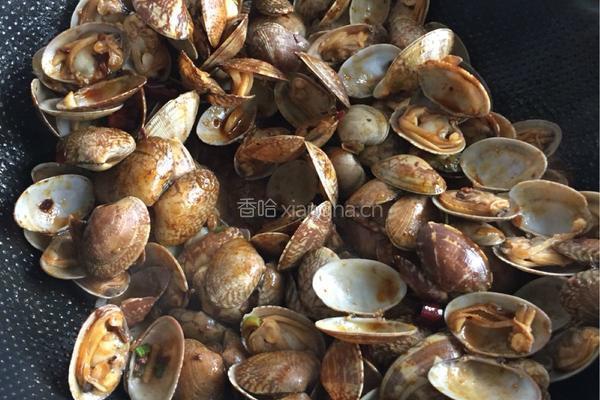 爆炒花蛤的做法图解3