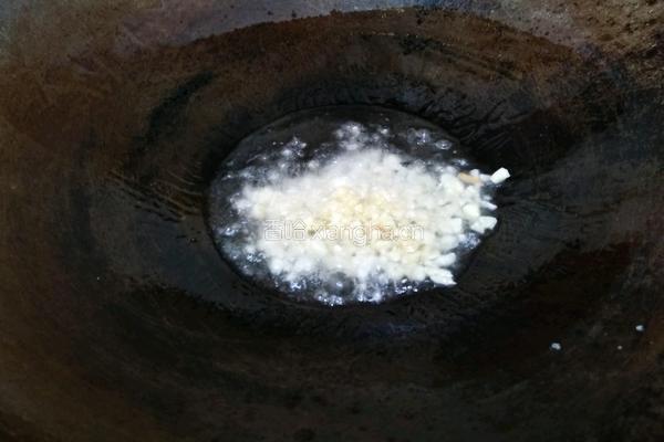 猪油炒蒜泥生菜的做法图解7