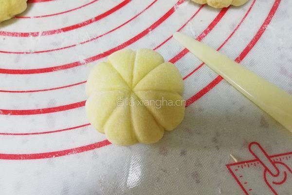 迷你南瓜豆沙包的做法图解10