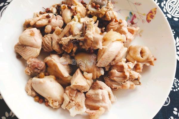 柳树蘑菇烧鸡肉(加板粟版)的做法图解9