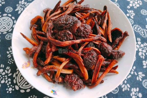 柳树蘑菇烧鸡肉(加板粟版)的做法图解12