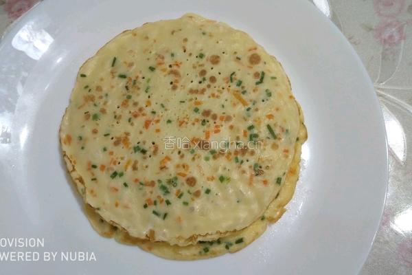 营养蔬菜鸡蛋饼 的做法图解8