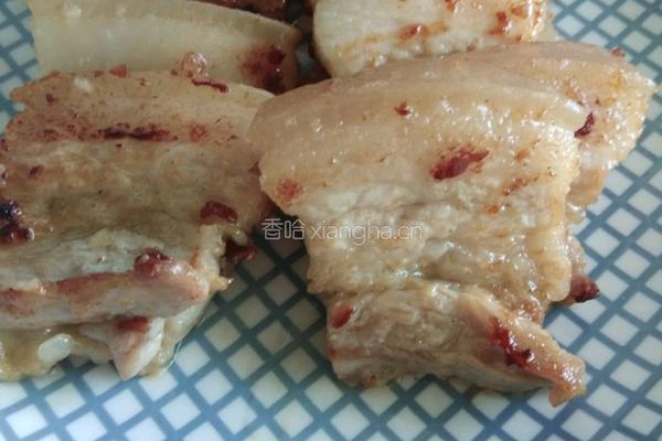 香煎五花肉的做法图解5