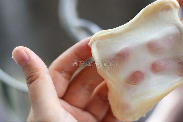 香葱培根手撕包的做法图解3