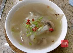 冬瓜虾皮牛排菇汤的做法图解7