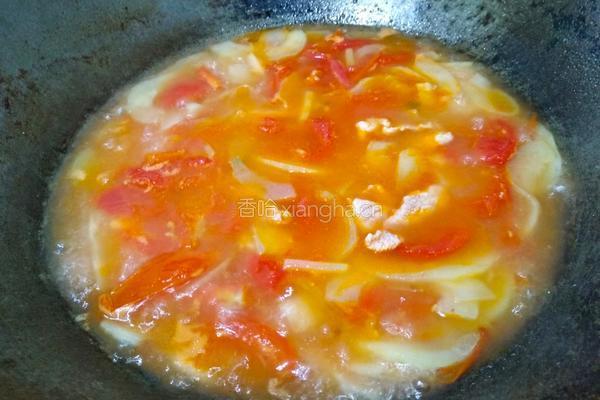 番茄黄瓜肉片汤的做法图解15