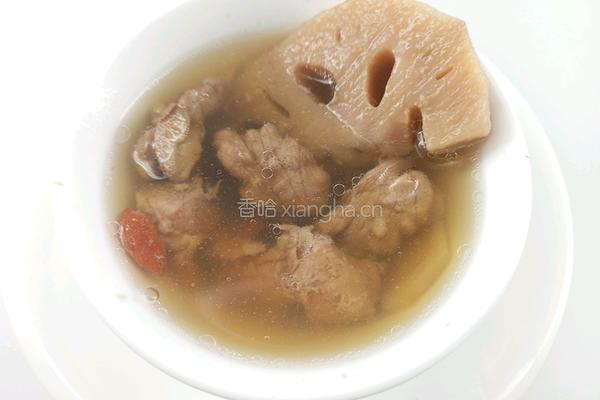 月子汤谱 核桃藕汁瘦肉汤 清热排恶露的做法图解7