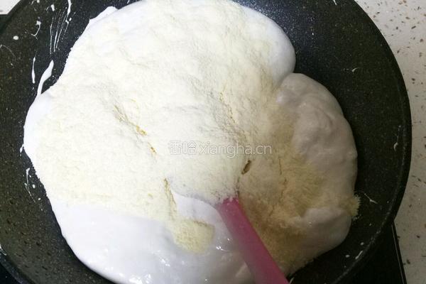 草莓牛轧糖的做法图解4