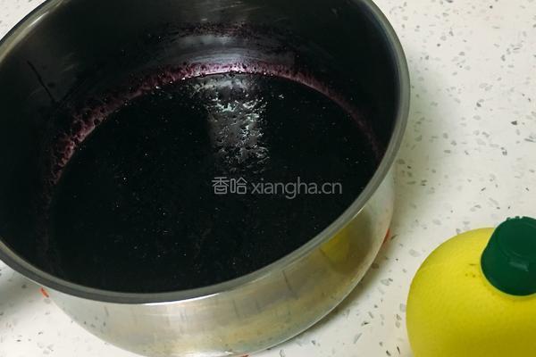 蓝莓慕斯蛋糕+6寸方模的做法图解10