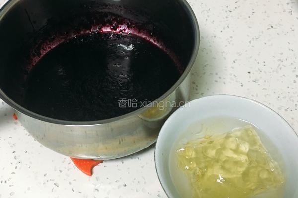 蓝莓慕斯蛋糕+6寸方模的做法图解11