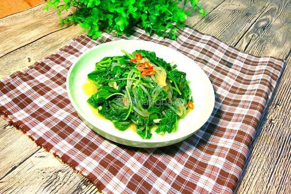 苋菜拌粉条的做法图解12