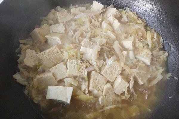 酸菜豆腐锅的做法图解13