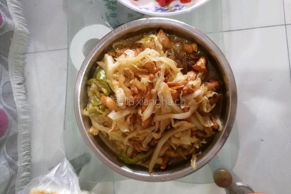 酸菜粉条肉的做法图解12