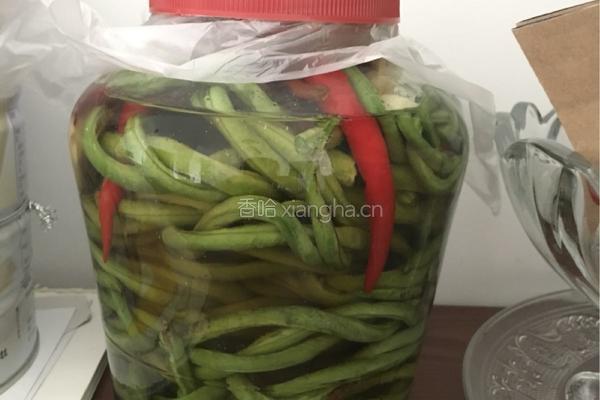 媛媛自制豆角酸的做法图解5