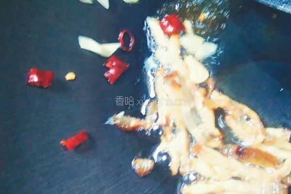炒芽菜的做法图解5
