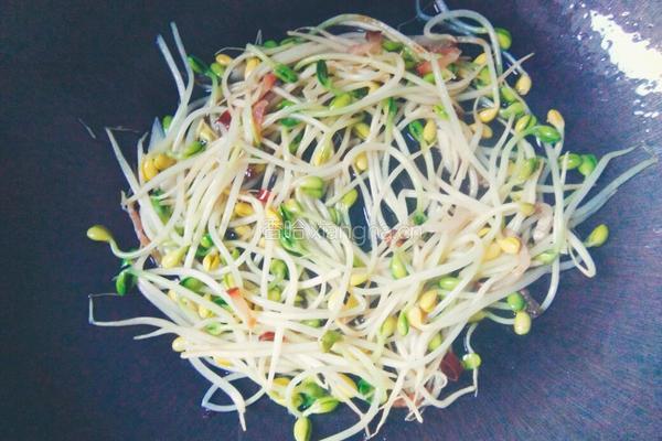 炒芽菜的做法图解7