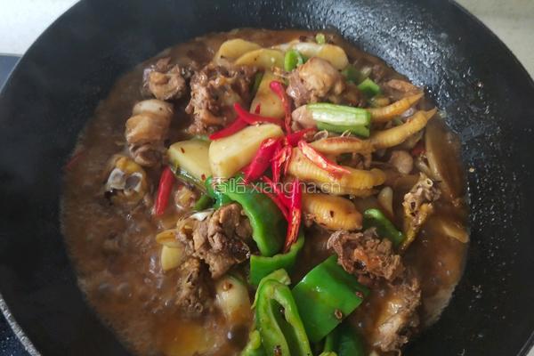 土豆烧鸡肉的做法图解9