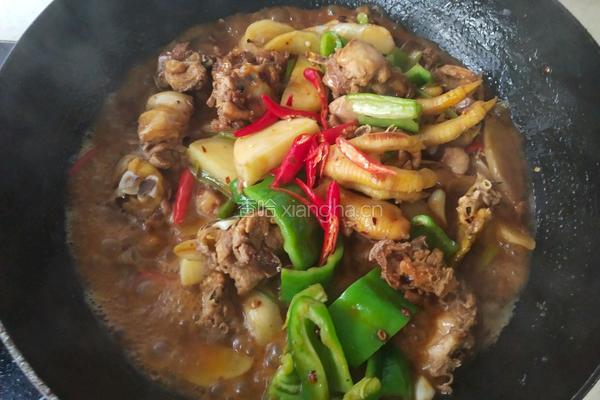 土豆烧鸡肉的做法图解11