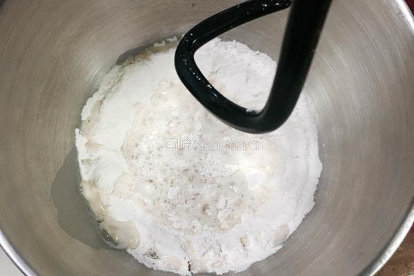 海苔芝麻肉松全麦包的做法图解3