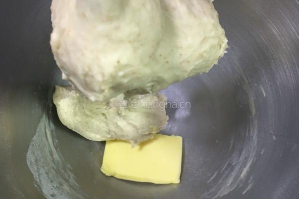 海苔芝麻肉松全麦包的做法图解7