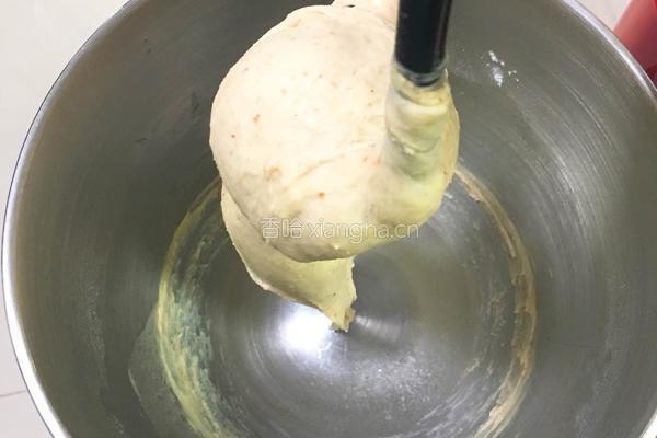 海苔芝麻肉松全麦包的做法图解9
