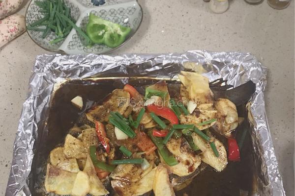 龙虾味土豆烤鱼的做法图解18