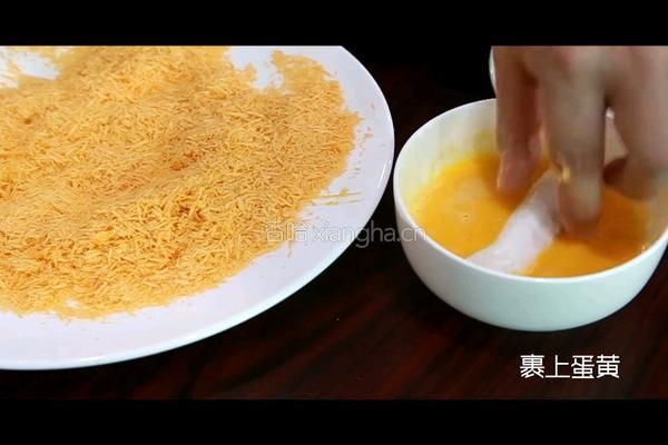 芥辣海鲜卷的做法图解6