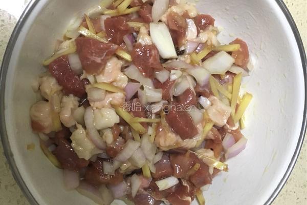 烤羊肉串的做法图解1